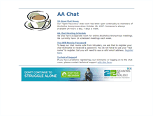Tablet Screenshot of aachat.org